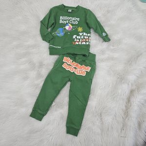 Billionaire Boys Club Green Orange Boys Size 2T Sweatshirt Joggers The Future Is